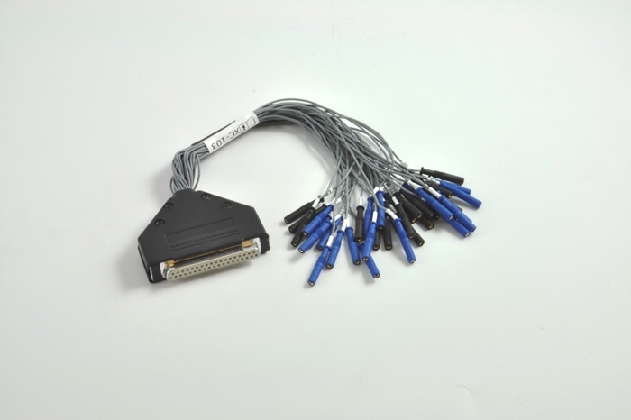 Adapter cable w. 37 pins D-SUB connector to 37 Touchproof connectors for Waveguard/Electrocap, XC-103