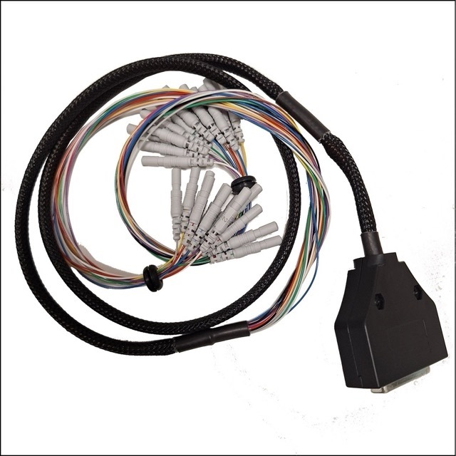 CNS Adapter Cable 110cm for CNS Disposable EEG Caps with 23 electrodes, DB25 connector - Touch Proof