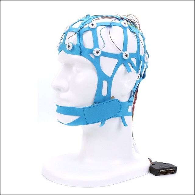 CNS Disposable EEG Cap - Child (C) 46-50cm, 23 Ag/AgCl electrodes, 10-20 system, DB25 connector (EC-165)