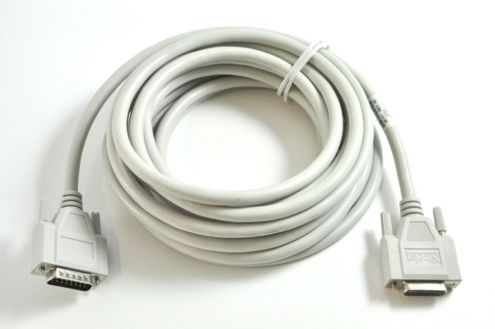 Cable Interface 15p male-female, 20ft