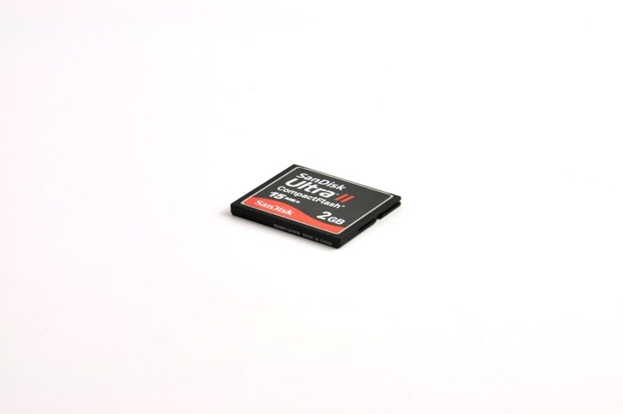 Compact Flash RAM Card, 2GB Memory, Approved for Trackit