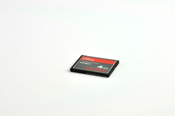 Compact Flash RAM Card, 4GB Memory, Approved for Trackit