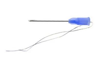 Disposable Bipolar Hook, 2-Wire Electrode 22 Gauge, 50mm (Bag of 10). Sterile.