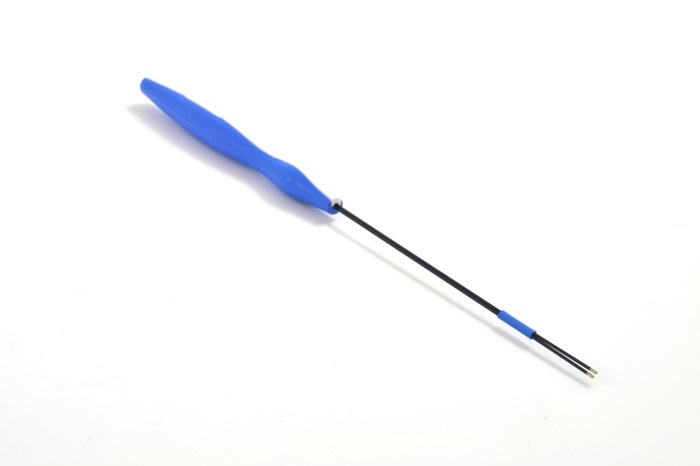 Disposable Bipolar Nerve Stimulator Probe. 100mm X 0,75mm, Cable 1,9m twisted, Touchproof connector, (Sterile) Neurosign. Box of 10.