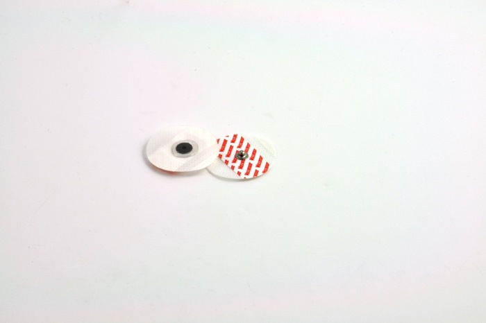 Disposable ECG Snap electrode, 43 x 45mm Teardrop, Foam. Solid gel (Bag of 30pcs) Radiolucent & MRI safe
