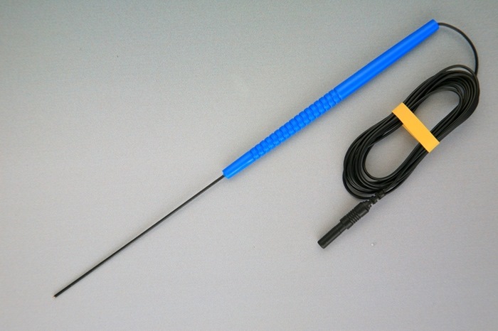 Disposable Monopolar Direct Nerve Stimulator Probe, tip diameter 0,8mm, 200cm cable with touch Proof connector (1 pcs.). Neurosign/NIM/Avalanche/C2-Xplore