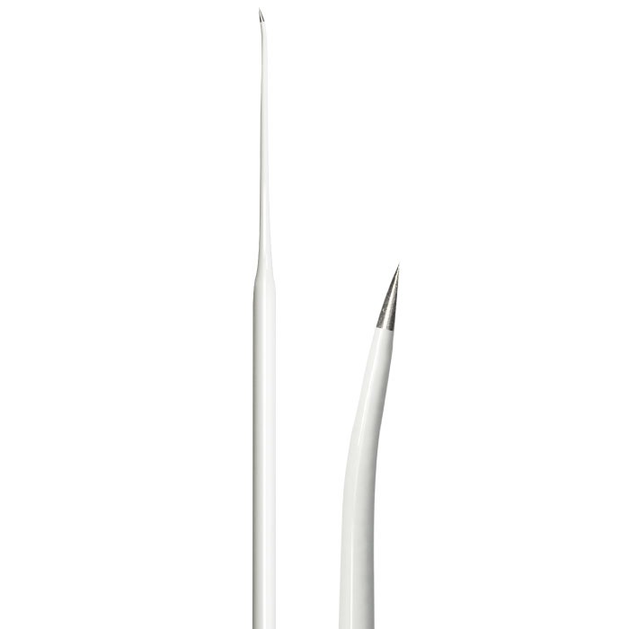 Disposable Stimulating Curved Needle. 167mm and 14x0.38mm needle electrode. For Neurosign. (Bag of 1)