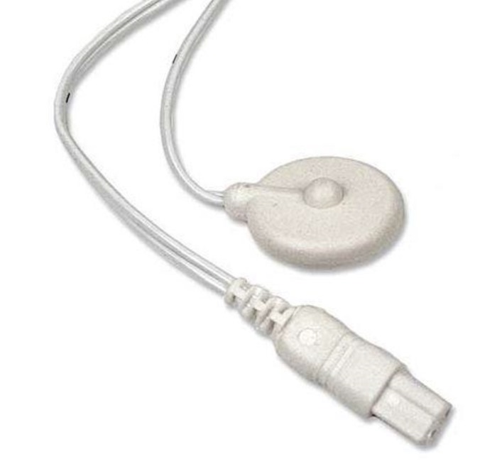 Embla Sleepmate Snoring sensor model 1250 with Touch Proof Connectors (Embla part no.S-BS-010, Medcare no. 1420610)