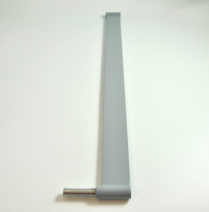 Extension arm 60cm for Wall mount plate 15cm x 15cm (EGCE110340) color Grey.
