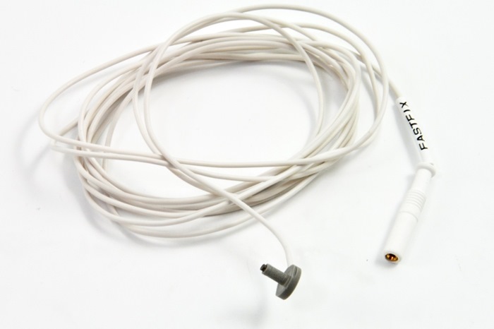 Fast-Fix, Quick repair/insert electrode for WaveGuard cap, Tip with Ag/AgCl, 200 cm cable with Touch Proof connector