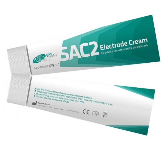 Gel, SAC2 Low Impedance Electrode Cream, 100g  - Can be used instead of EC2 cream