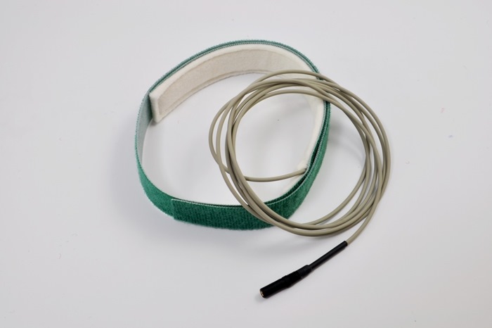 Ground Band Adult, 55 cm, 150cm cable with 1,5mm touch proof connector.