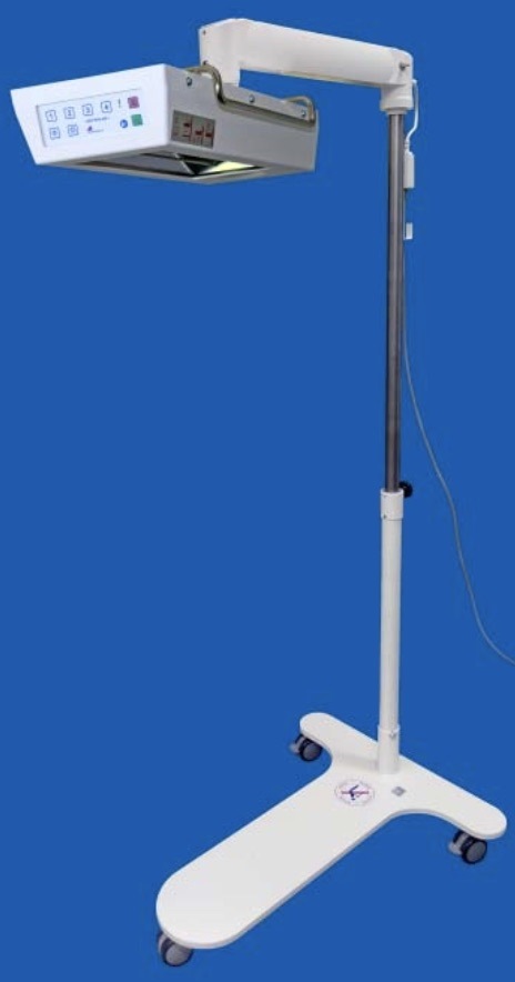 Mobile floor stand, with height adjustment - for CERATHERM 600-3 Radiant Heater with invisible infrared heating (not included)