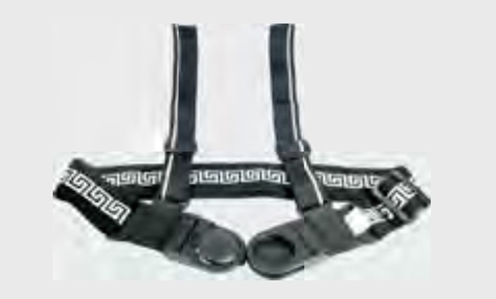 MultiCap chest belt for ideal fixing, size Large with belt buckle
