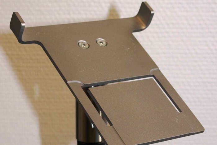 NIC1 - Headbox Mounting Bracket for HB3, HB4, HB5 headbox, for use with floor stand or on EEG cart/trolley (V32, V44 amplifiers)