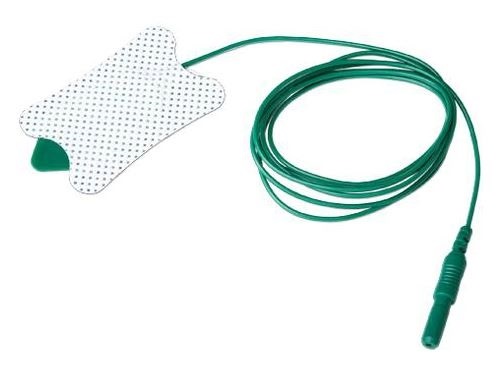 Neuroline Ground Electrode 45x30mm, 150cm lead Touchproof. (box of 25 pcs)