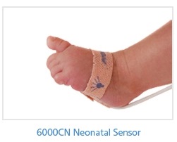 Nonin - Cloth Disposable SpO2 Sensors-Neonatal, 6000CN, 1m (Box of 24)