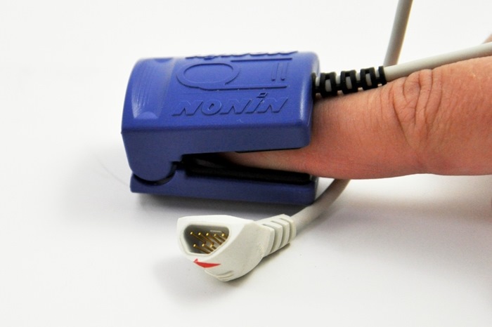 Nonin SpO2 - Finger Clip Sensor Adult for WristOx, 25cm cable