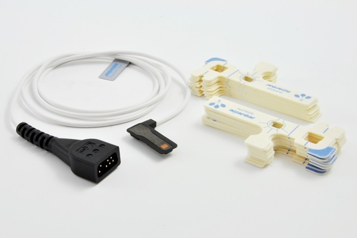 Nonin SpO2 - FlexSensor size Infant, 100cm cable, incl. 25 pcs. FlexiWrap Adhesive tape 8008JFW.
