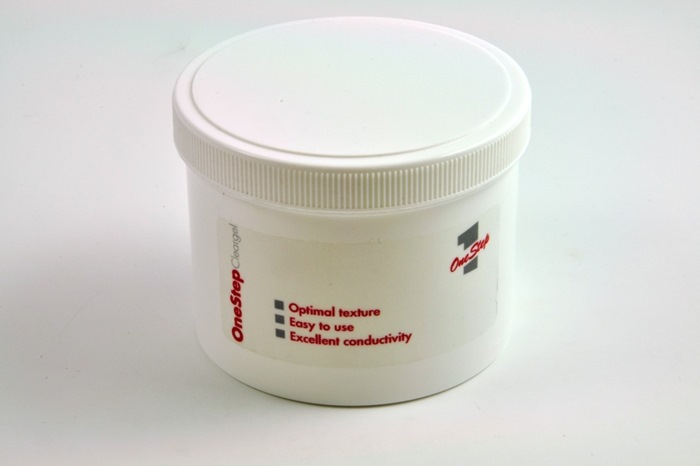 OneStep EEG Cleargel. Bottle of 500g. For use with EEG caps, surface cup electrodes and ECG and EMG electrode applications.