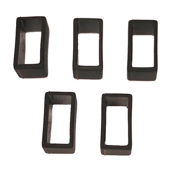 Replacement Strap ‘keeper’ loop -fits onto standard 12mm MotionWatch (MW8) silicone rubber strap. Pack of 5pcs.