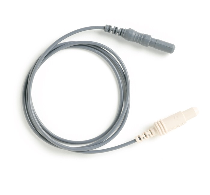 Reusable Needle Cable for use with TECA Disposable Monopolar Needles. TouchProof Connectors (60 cm)