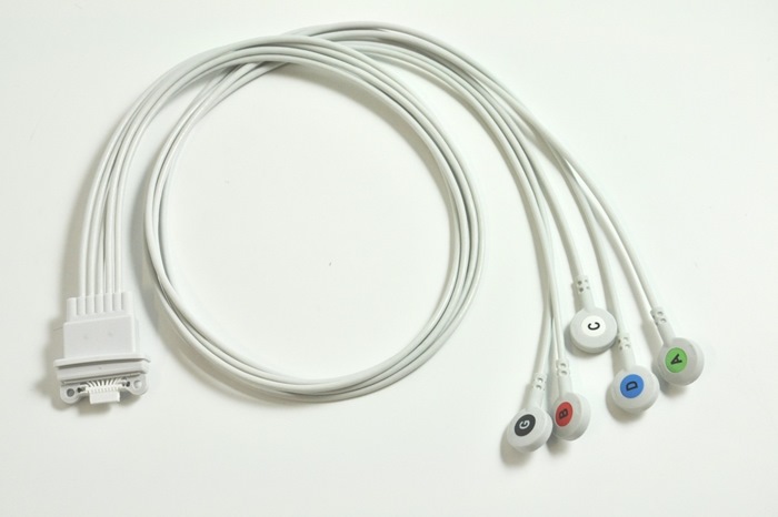 Schiller 5-wire patient cable short 62cm, for AR4 plus, AR12plus, FD5plus