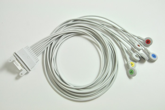 Schiller 7-lead patient cable push button, FD12plus