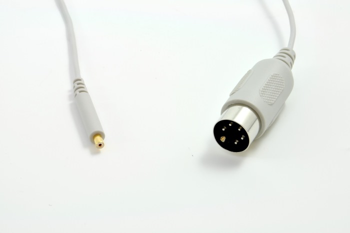 Silver line Needle Cable, 5-pole DIN connector, flexible 100cm cable