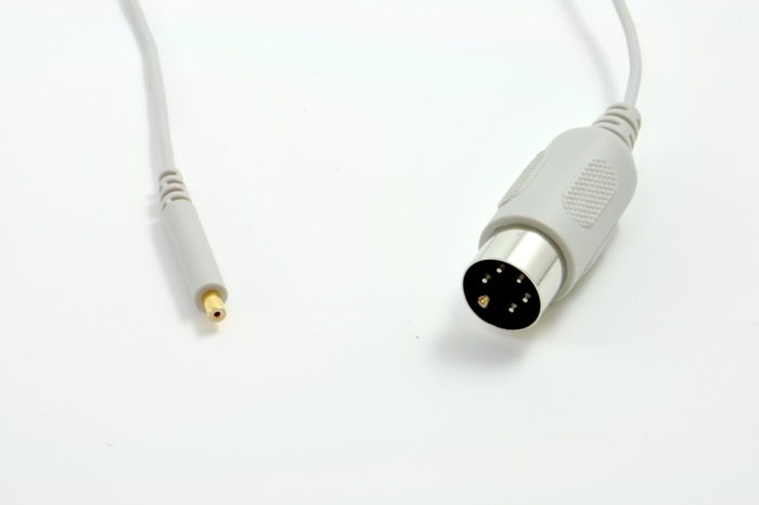 Silver line Needle Cable, 5-pole DIN connector, flexible 200cm cable