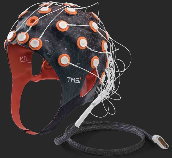 TMSI - Multicable with 32x water based electrodes for EEG, cable 150cm