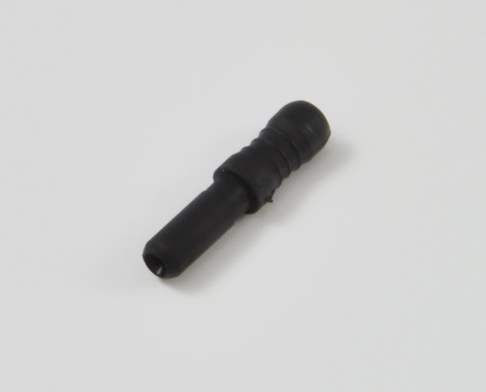 TouchProof Connector for cable, Male Black