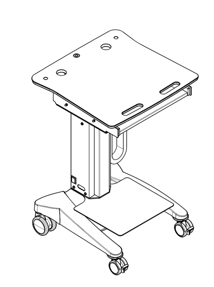 Tuxedo - Printer Shelf (W380mm x D300mm) for Trolley