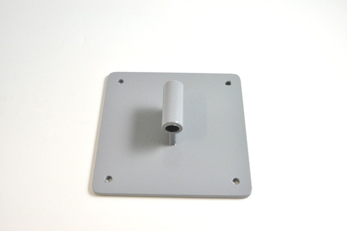 Wall mounting plate 15cm x 15cm, for Photic stimulator part no. 842-680300 or part no. LL1290, color Grey.