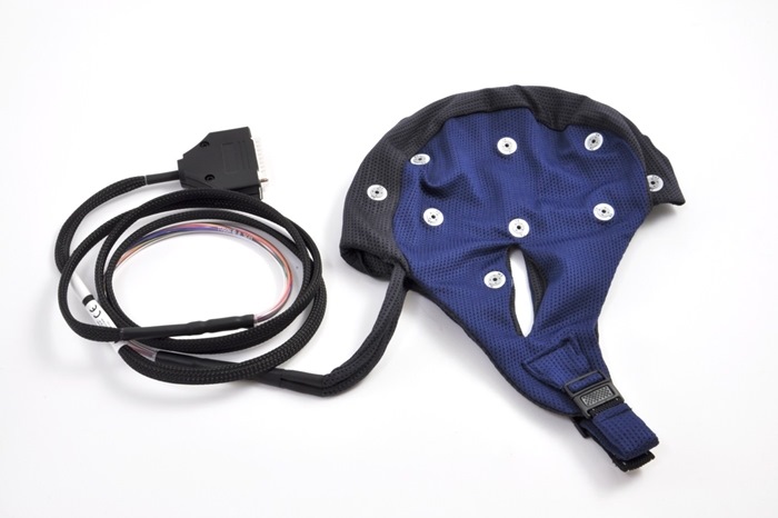 WaveGuard cap - Size Large w. 24 electrodes (incl. FT9 + FT10) plus GND, ref. pos. on CPz, layout10/20, Ag/AgCl, DB25 Male connector, with 180cm cable w. Braided Sleeve only.