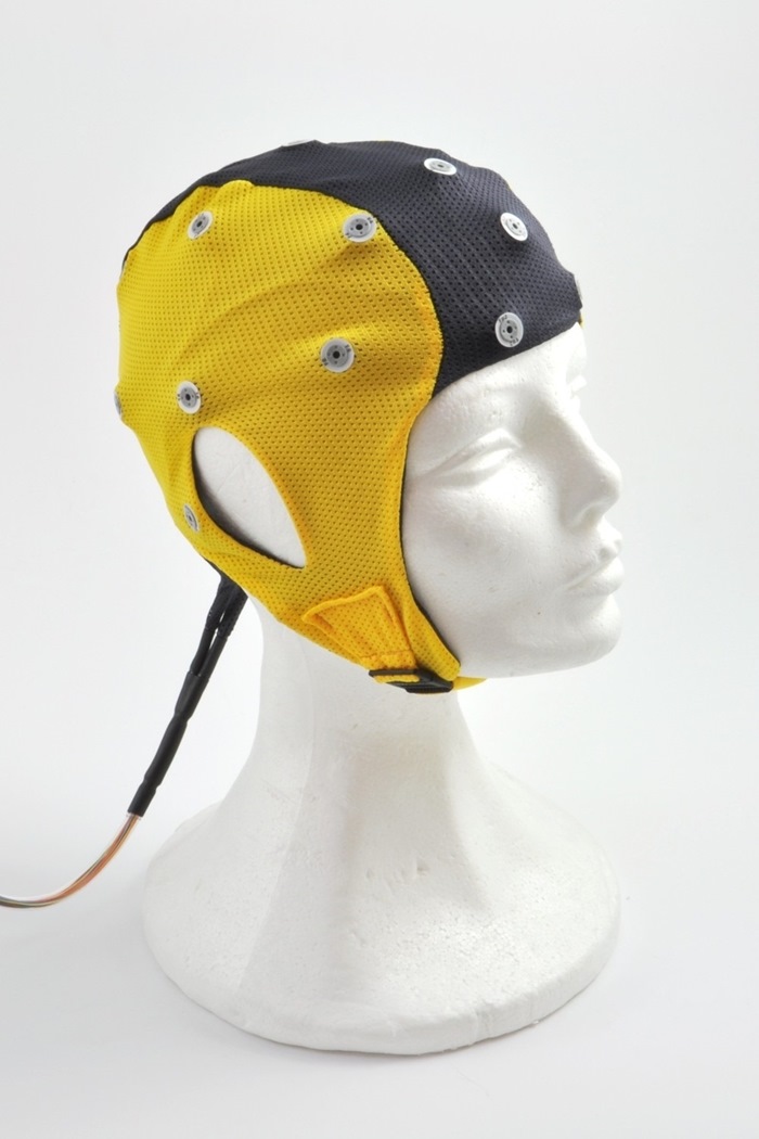 Waveguard Cap Size Small W 24 Electrodes Incl Ft9 Ft10 Plus Gnd Ref Pos On Cpz Layout10 Ag Agcl Db25 Male Connector With 180cm Cable W Braided Sleeve Only Ca 091 09 S